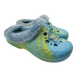 Disney missy eva Injection clogs Girls Sz 1 Multicolor Slip On Sandals Summer